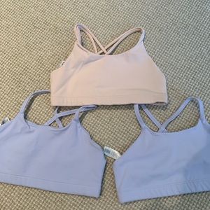 Athleta Girl Got Your Back 3 Bra Bundle